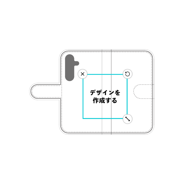 オリジナルGalaxy S24 (SCG25)手帳型スマホケース