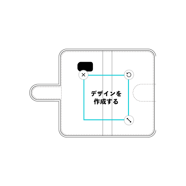 オリジナルGalaxy S7 edge (SC-02H)手帳型スマホケース