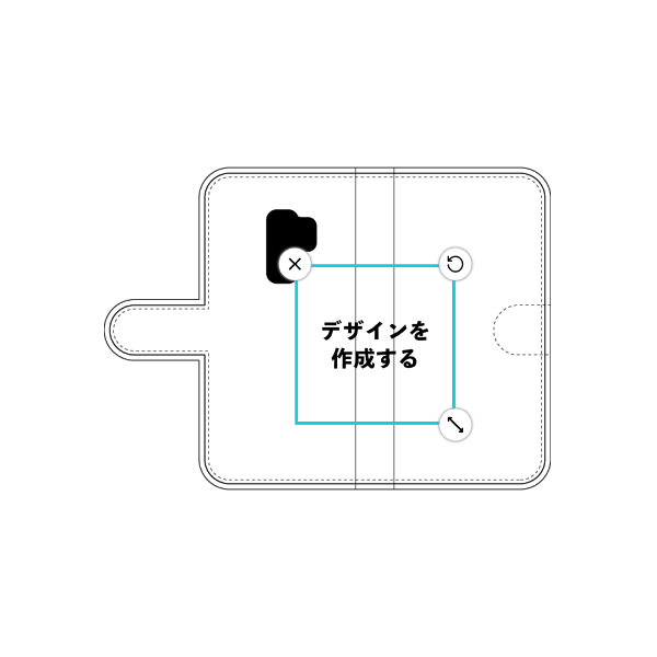 オリジナルGalaxy S9+ (SCV39)手帳型スマホケース