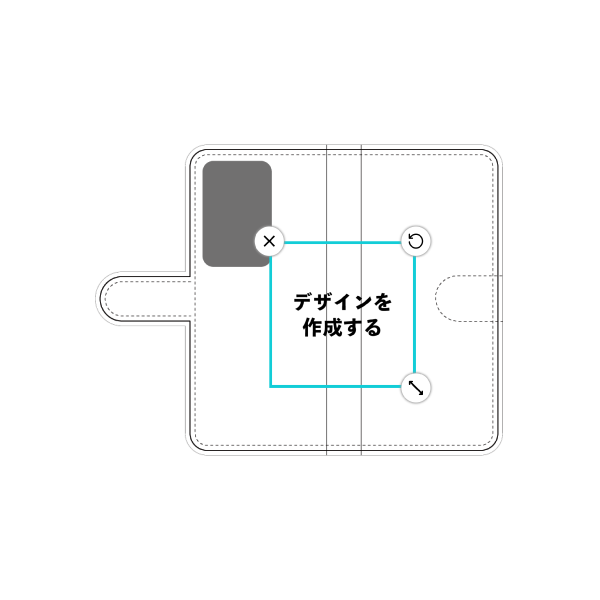 オリジナルOPPO A79 5G手帳型スマホケース