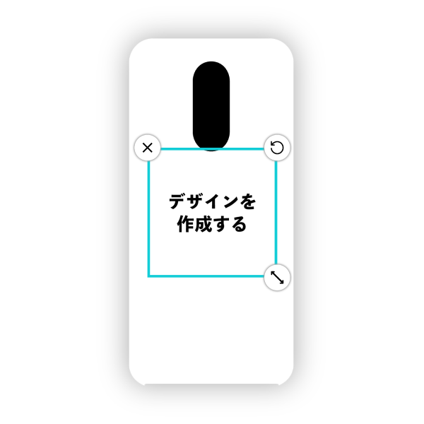 オリジナルDisney Mobile on docomo (DM-01K)ハードスマホケース白