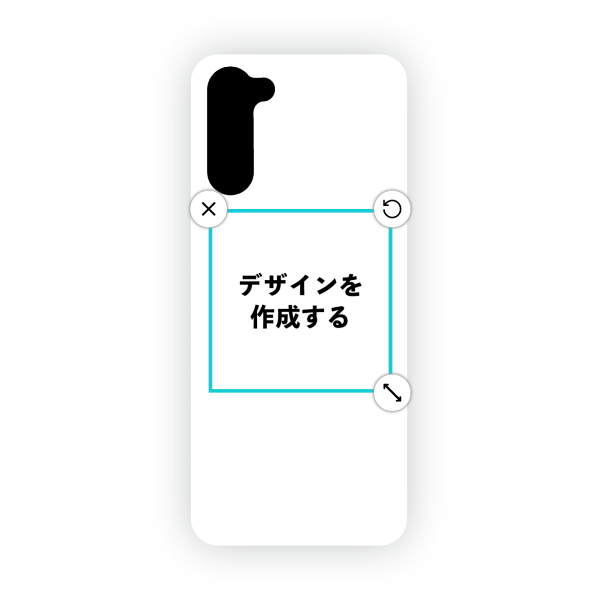 オリジナルOPPO Reno3 Aハードスマホケース白