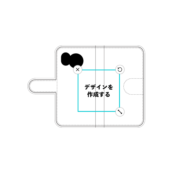 オリジナルAQUOS sense7 (SHG10)手帳型スマホケース
