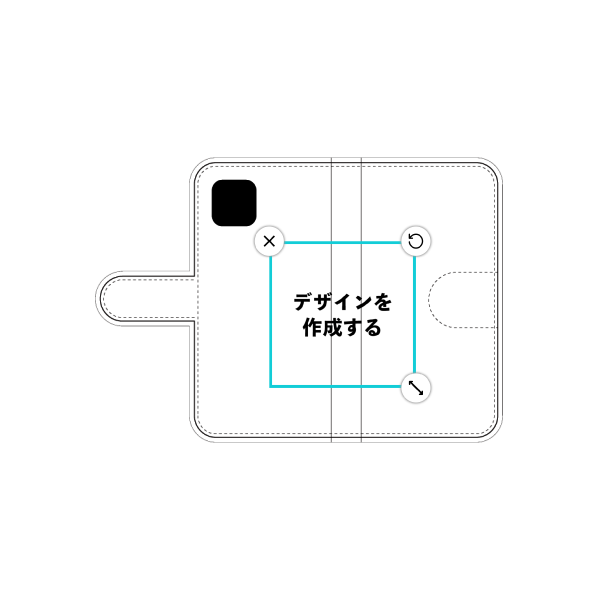 オリジナルAQUOS sense6 (SH-54B)手帳型スマホケース