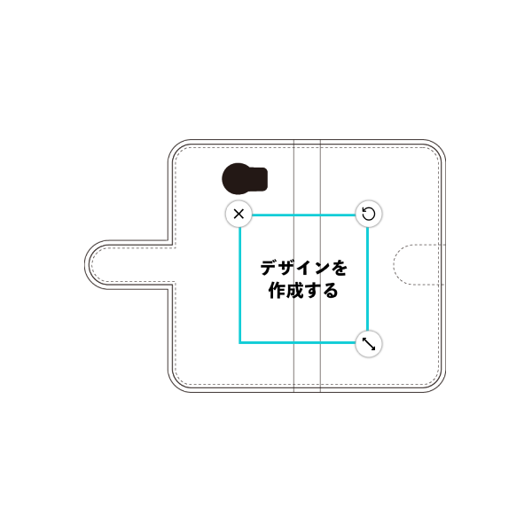 オリジナルBlackBerry Priv手帳型スマホケース
