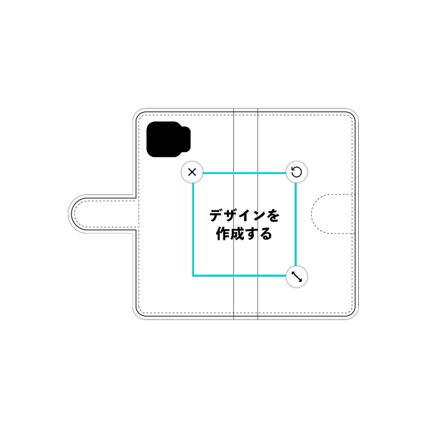 オリジナルOPPO A73手帳型スマホケース