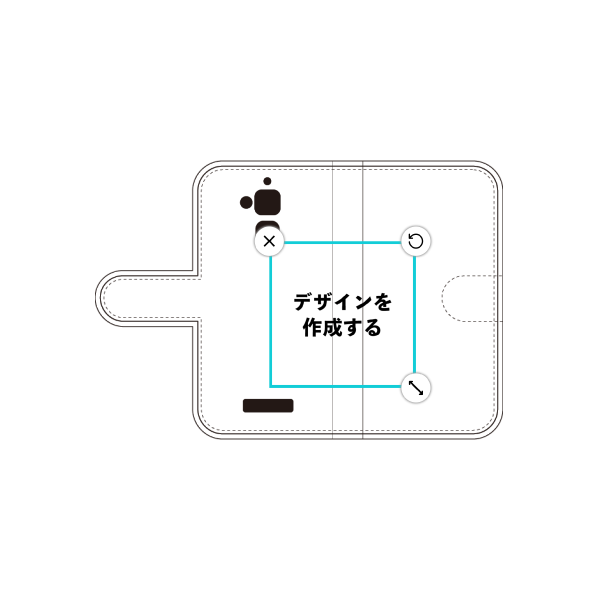 オリジナルZenfone 3 Max (ZC520TL)手帳型スマホケース