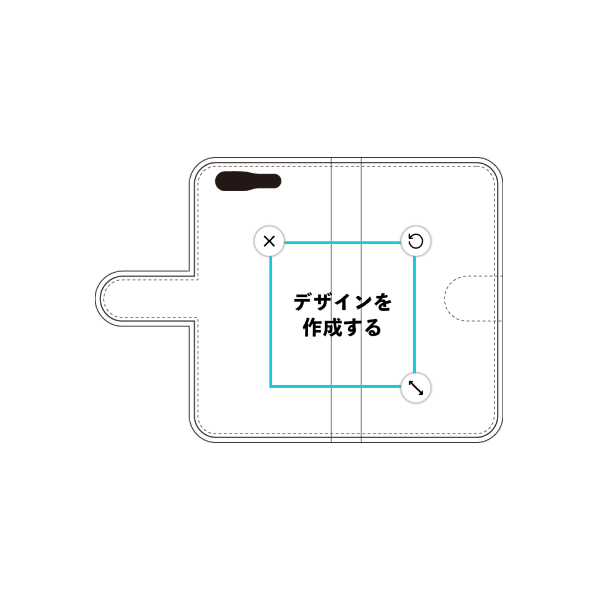 オリジナルZenfone 4 Pro (ZS551KL)手帳型スマホケース
