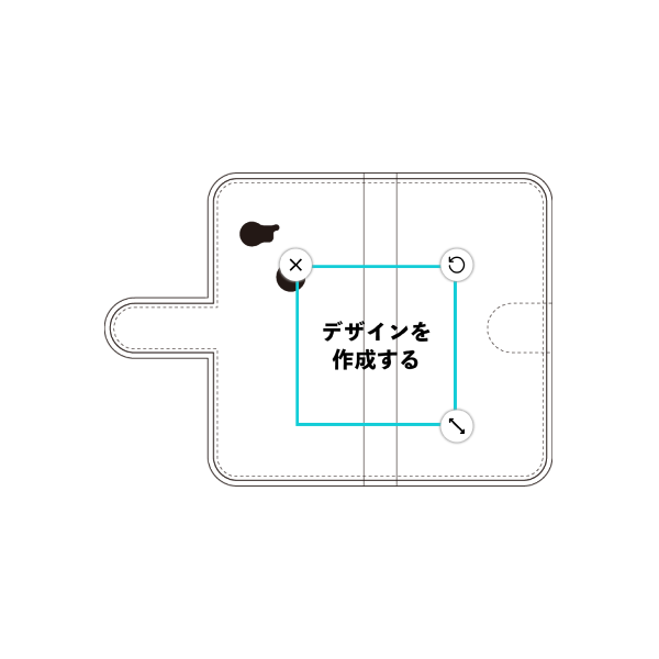 オリジナルgooのスマホ g07手帳型スマホケース