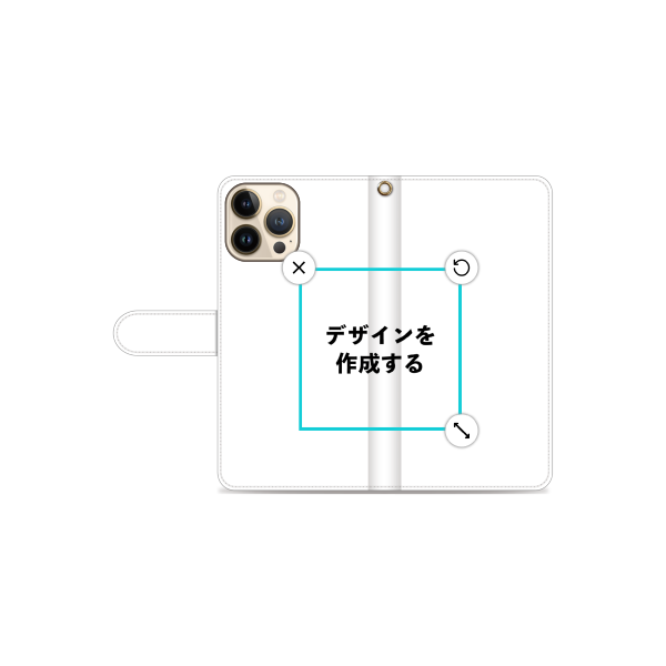オリジナルiPhone13ProMax手帳型スマホケース